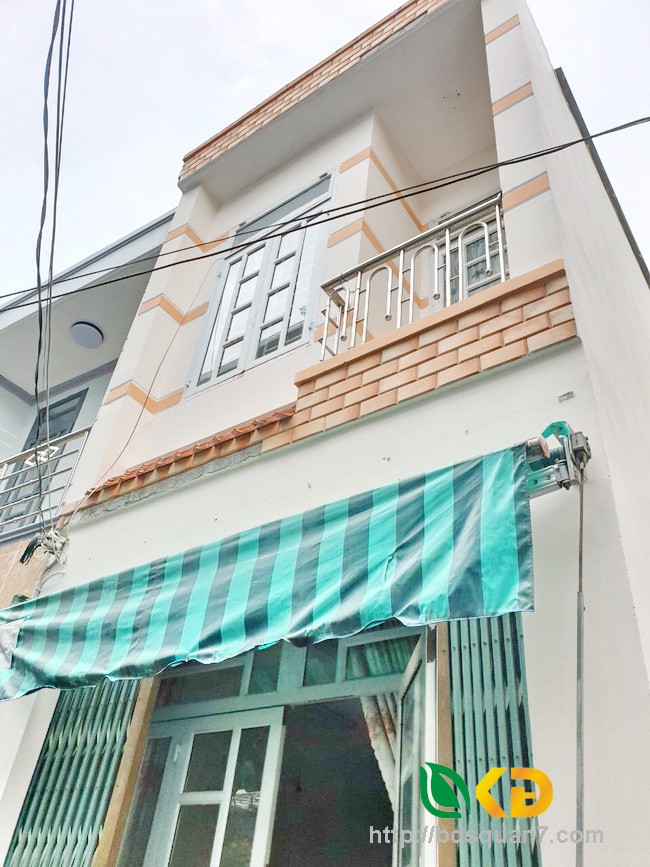 Bán nhà góc 2 mặt tiền hẻm 1806 đường Huỳnh Tấn Phát Huyện Nhà Bè.